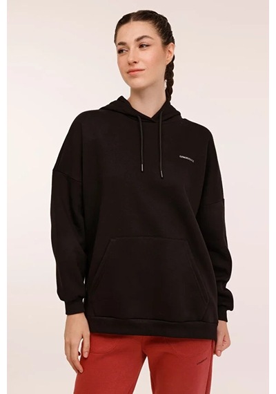 Lumberjack Wb Marcia 17 4pr Kadın Sweatshirt Siyah