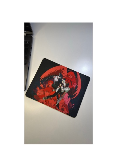 Chainsaw Man Anime V1 - 22x18 Gaming Kauçuk Kaymaz Taban Mouse Pad Fare Altlığı
