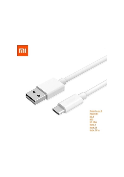 Xiaomi Redmi Note 8-8T-Note7-7S Type C Şarj Ve Data Kablosu