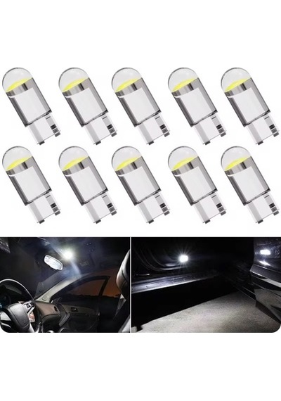 Universal T10 1smd Mini Turkuaz Led Ampul 10lu Paket Universal T10 1smd Mini Buz Mavi Turkuaz