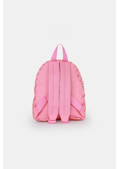 İcone Bag Kız Çocuk Kalp Baskılı Sırt Çantası Pembe