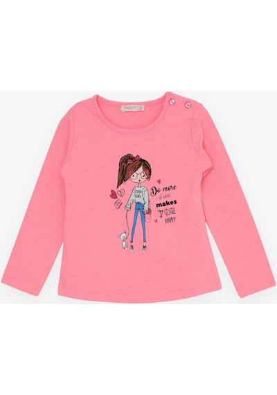 Breeze Kız Çocuktaytlı Takım Dostluk Temalı Kız Temalı 1.5-5 Yaş, Neon Pembe-neon Pembe