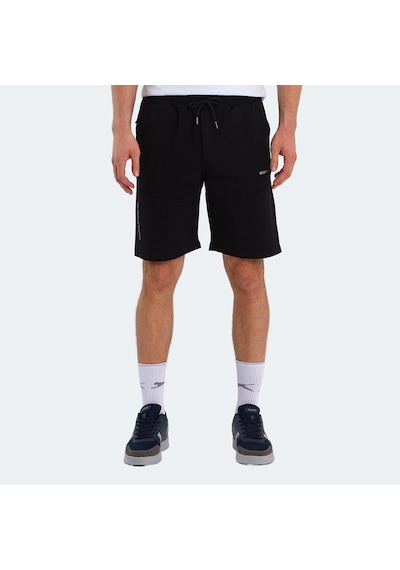 Slazenger ORIA Erkek Cepli Siyah Şort