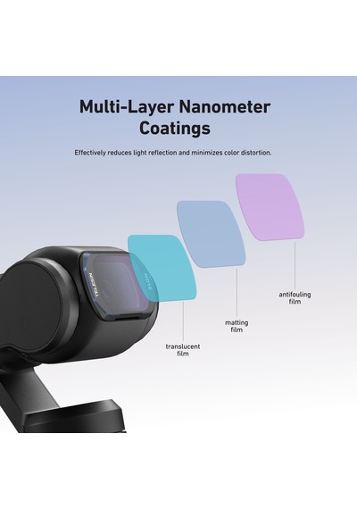 Osmo Pocket 3/4 Nd16+nd32+nd64+nd256 Filtre Kiti