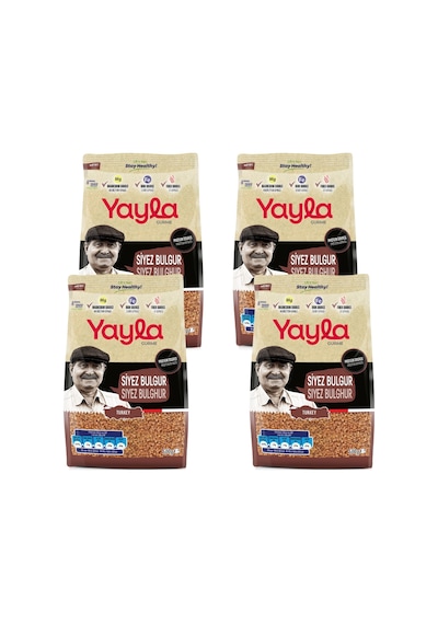 Yayla Gurme Siyez Bulgur 500 Gr X4