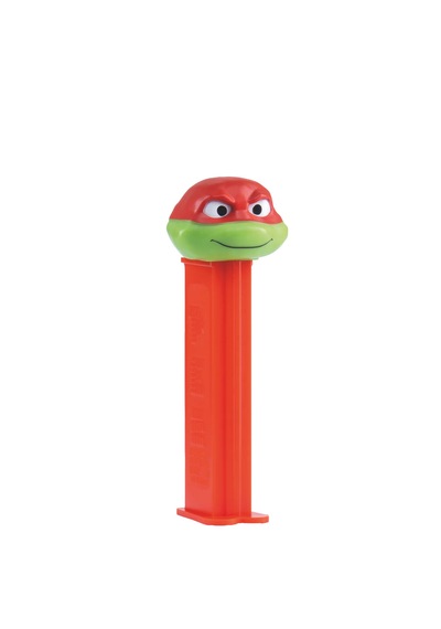 Pez Dispenser Turtles Raphael Meyve Aromalı Şekerleme Makinesi Ve Şekerleme Yedekleri
