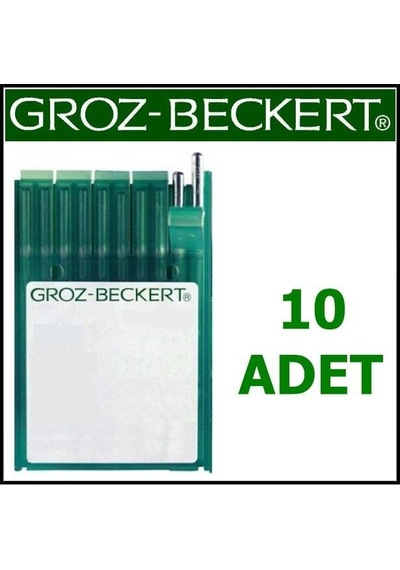 Groz Beckert Uyx128 Kemer Makine İğnesi Uzun 10 Numara