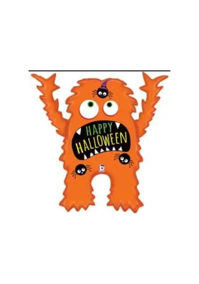 Folyo Balon Halloween Monster Canavar Folyo Balon Grabo 37inç-94cm Diğer