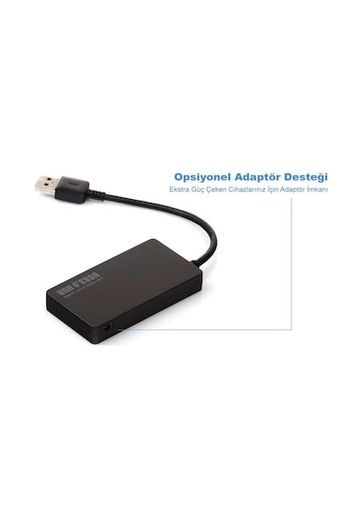 5265 4 Port Usb Hub Usb 3.0 Ve 2.0 Usb Çoklayıcı Çoğaltıcı Switch Adaptör