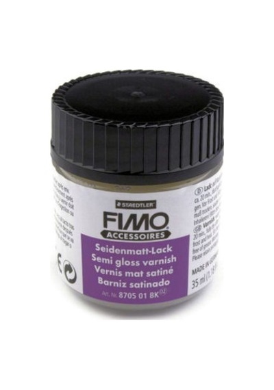 Staedtler Fimo Semi-Gloss Varnish Su Bazlı Yarı Mat Vernik 35 Ml.