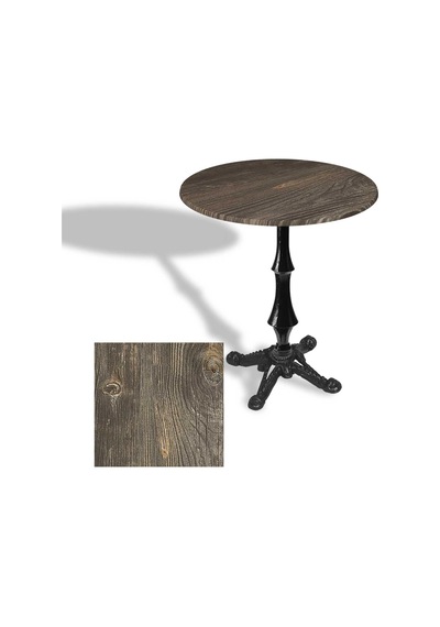 Çipa 1012 Döküm Ayak Yuvarlak Masa Çap 70cm - Werzalit, Wermodin Ve Allzalit Tabla - Old Pine Çok Renkli Çipa 1012 Döküm Ayak Yuvarlak Masa Çap 70cm - Werzalit, Wermodin Ve Allzalit Tabla - Old Pine Çok Renkli