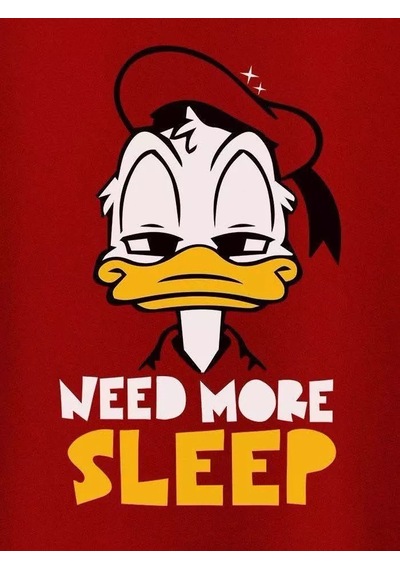 Donald Duck Ütü İle Uygulanabilen Dtf Tekstil Baskı