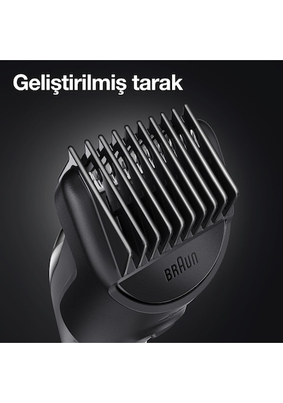 Braun Bt 3340 Ayarlanabilir Taraklı Saç & Sakal Şekillendirici
