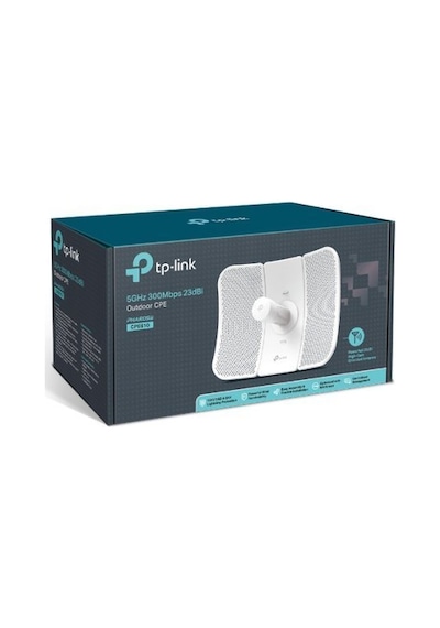 Tp-lınk Cpe610, 300mbps, 5ghz Wifi, 23dbi Anten, Noktadan Noktaya, Dış Mekan, Access Point Cpe
