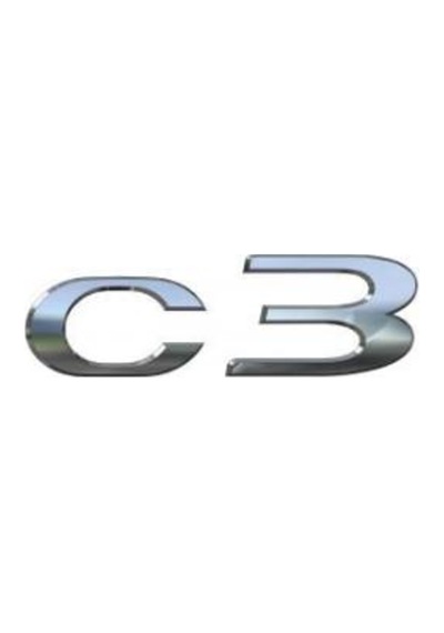 Bagaj Kapak Yazısı ( C3 ) C3 Iıı 2009- 9800742980-8666Q5