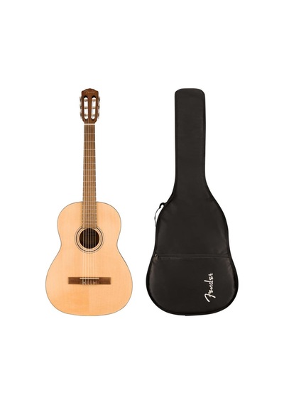 Fender Cn-30 Wide Neck Ceviz Klavye Naturel Gig Bag Dahil Klasik Gitar