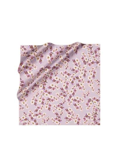 Cacharel 992 Twill İpek Eşarp 9140313 Mor Mor
