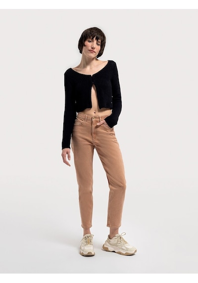 LOFT Crop Kadın Hırka Siyah