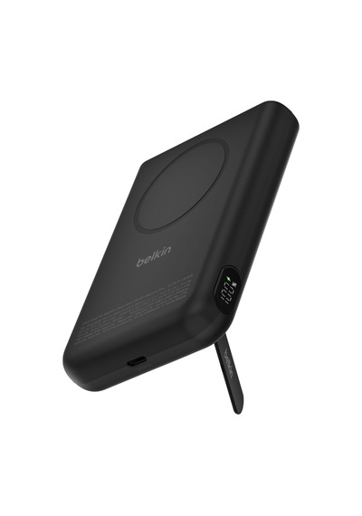 Ultracharge Pro 5000 Mah Manyetik Stantlı Power Bank, 25 W - Siyah