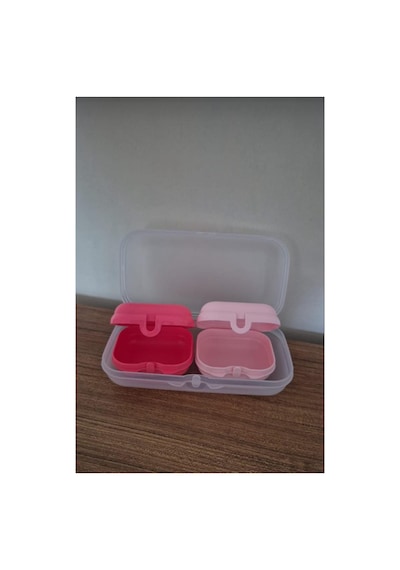 İstiridye Set 3 Lü Pembe