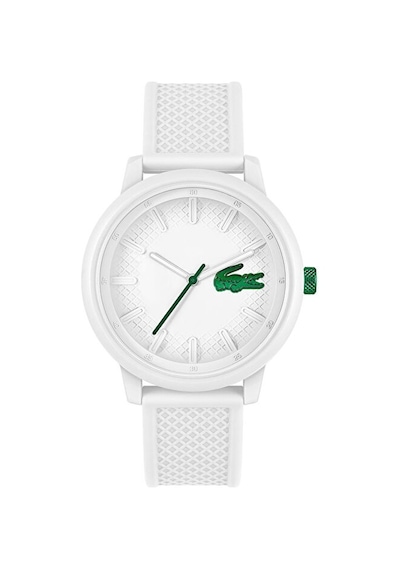 Lacoste 2011315 Quartz Silikon Beyaz 48 Mm Erkek Kol Saati