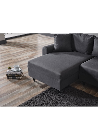 Kagu Corner Flavia Köşe Takımı Koyu Gri