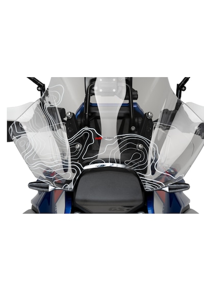 Bmw R 1300 Gs R1300gs 2023-2025 Puig Grafik Tur Camı Şeffaf