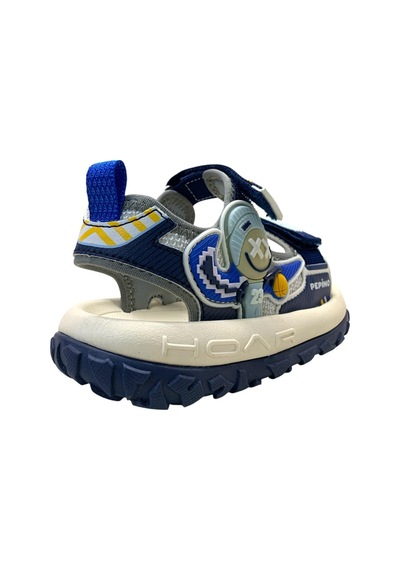 Pepino 2208 Anatomik Erkek Çocuk Işıklı Rahat Sandalet Lacivert
