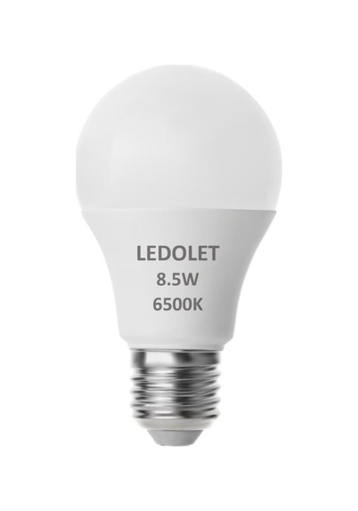 Ledolet 8,5w E27 Led Ampul Beyaz Işık - 6500k