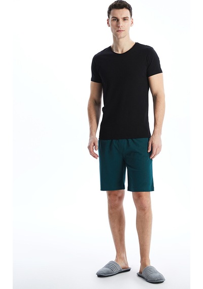 Lc Waikiki Lc Waıkıkı Yeşil Slim Fit Erkek Pijama Alt Şort