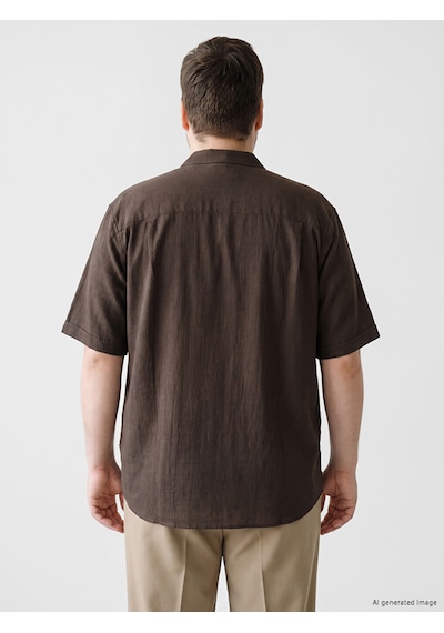 Lcwaıkıkı Classic Kahverengi Regular Fit Poplin Erkek Gömlek Lcwaıkıkı Classic Kahverengi Regular Fit Poplin Erkek Gömlek