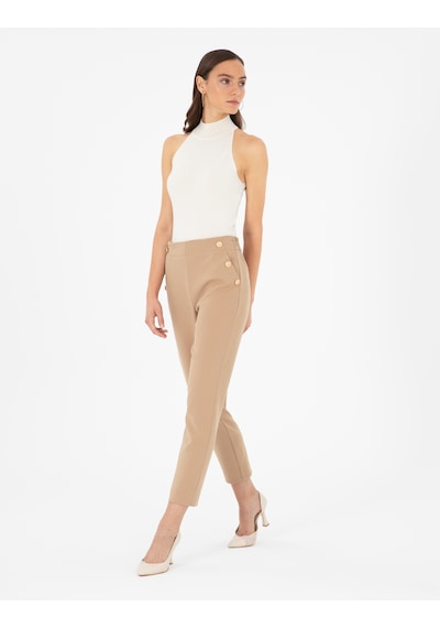 Pierre Cardin Kadın Bej Pantolon 50290368-vr011 Bej