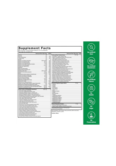Force Factor Smarter Greens  Daily Gut Health Digestion 125 Million Cfus Of Probiotics