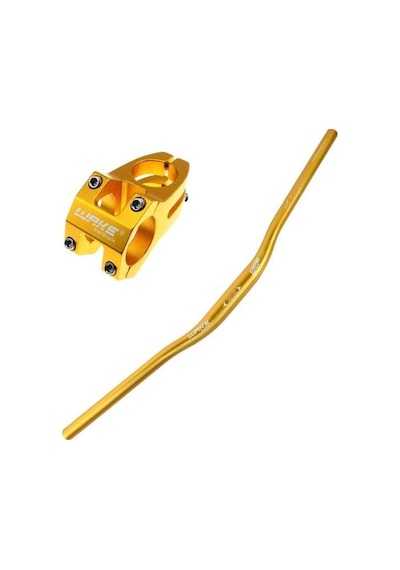 Wake 78cm Gidon+gidon Boğazı Takım Wake Takım Renkli Gidon Gold Sarı
