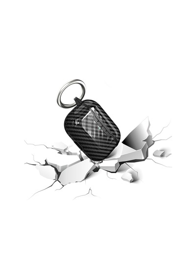 Airpods Pro 3 2025 A3063-a3064-a3065-a3122 Uyumlu Kılıf Silikon Airbag 05 - Kırmızı - T39615