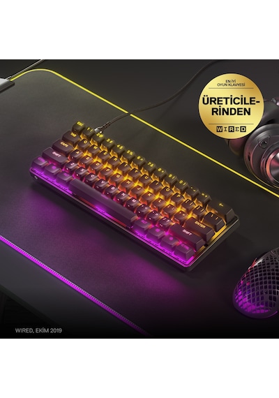 Steelseries Apex 9 Mini RGB UK Mekanik Oyuncu Klavye