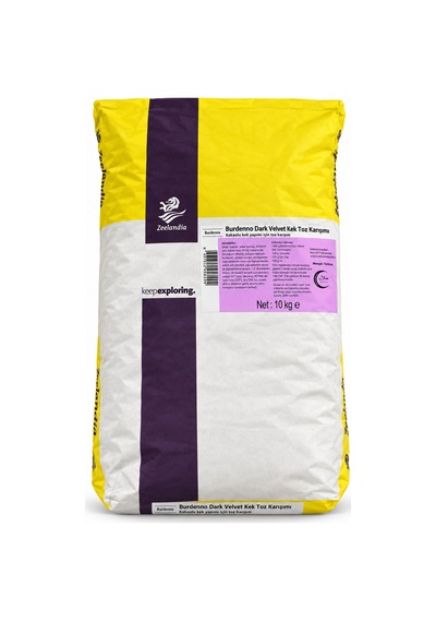 Zeelandia Burdenno Dark Velvet Kek Toz Karışım 10 Kg
