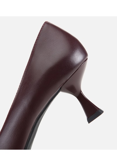 Hotiç Kadın Deri Bordo Klasik İnce Topuklu Stiletto 01ayh336230a780 01ayh336230a780