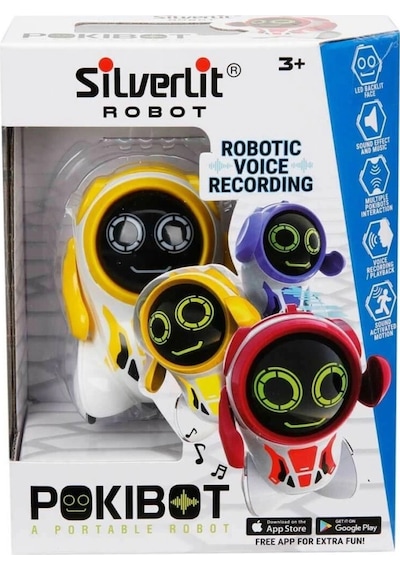 Sıl/88042 Silverlit Yapay Zekalı Pokibot Robot