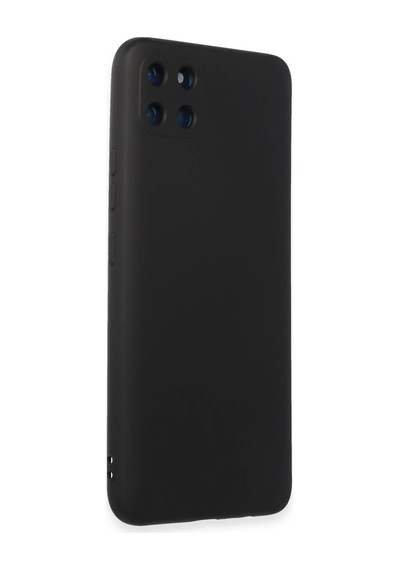 Gld-spt- Newface Realme C11 Kılıf Nano İçi Kadife Silikon - Siyah