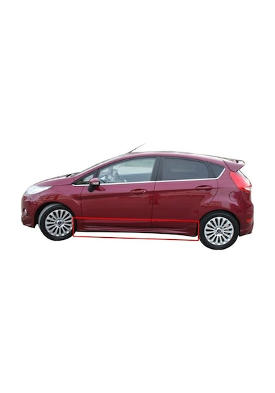 Ford Fiesta Sport Marşpiyel Seti Mat Siyah Plastik 2008-2017