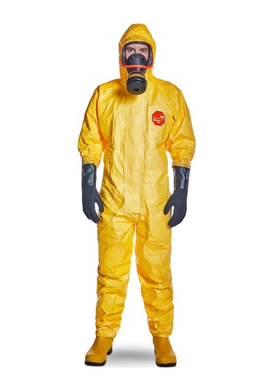 Dupont Tychem® 2000 C Kimyasal Tulum (L) Beden