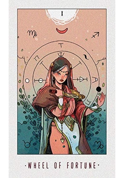 White Numen A Sacred Animal Tarot Kartı Metal Kutu