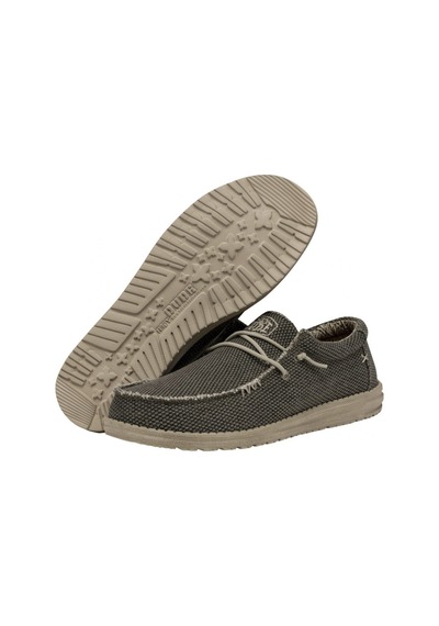 Fossıl Sneaker Günlük Erkek Hd.40003 Hey Dude Wally Braided 3ve Army Fossıl Çok Renkli