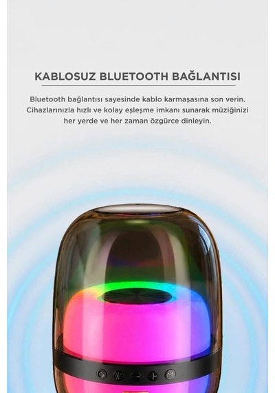 Özel Üretim Torima Bluetooth Hoparlör Bts-1843 Siyah Ses Kablosuz Alet Seyyar Cihaz
