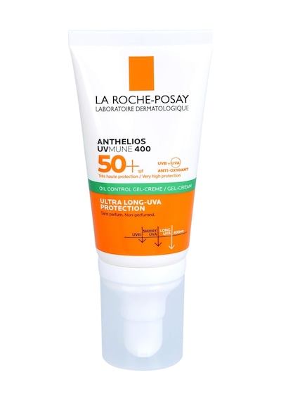 La Roche-posay Innovation Anthelios Uv Mune 400 50+ Oil Control Gel Creme Ultra Long Uva Protection Sans Parfum 50 Ml