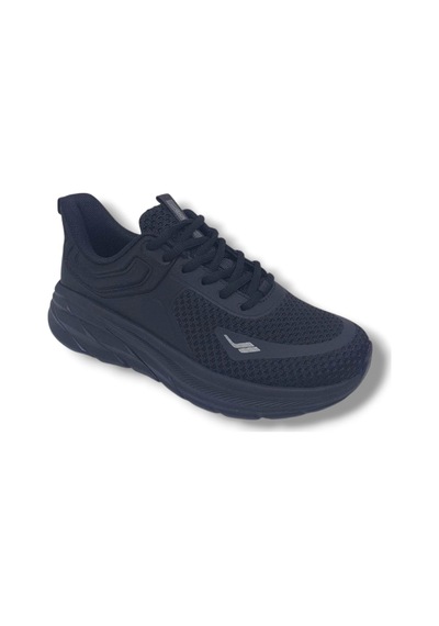 Lescon Maji 4 Easystep Siyah Unisex Yürüyüş Koşu Spor Ayakkabı Siyah