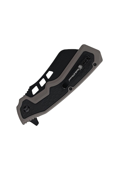 Smith & Wesson Assist Open Extract & Evasion Siyah Linerlock Katlanır Kamp Çakı Siyah/gri Saplı 1205012 Siyah
