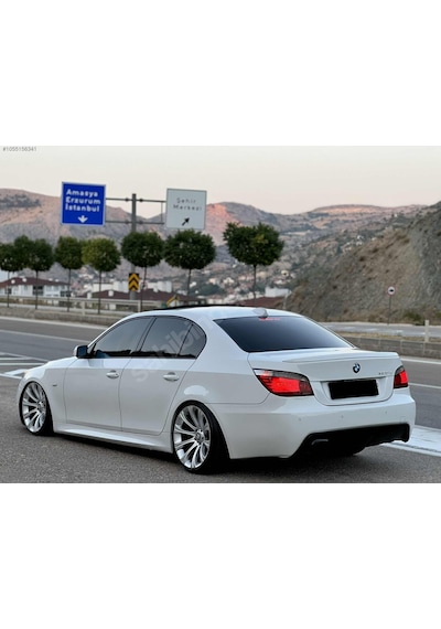 BMW E60 M5 Spoiler, ABS Plastik Eski 5.20 2004 2011, Boyasız