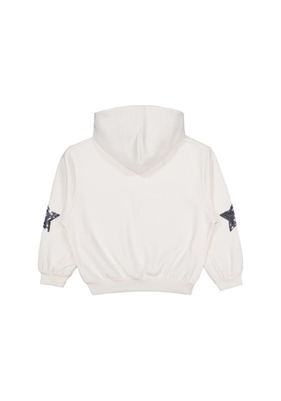Civil Girls Coming Baskılı 10-13 Yaş Sweatshirt Ekru